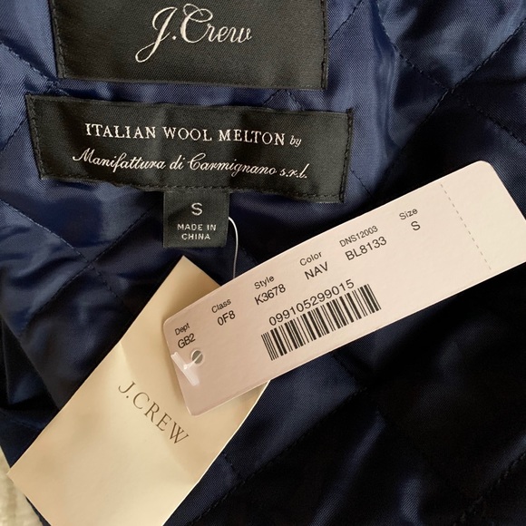 J Crew Oversized Wool Sherpa Military Jacket Coat - Picture 5 of 6